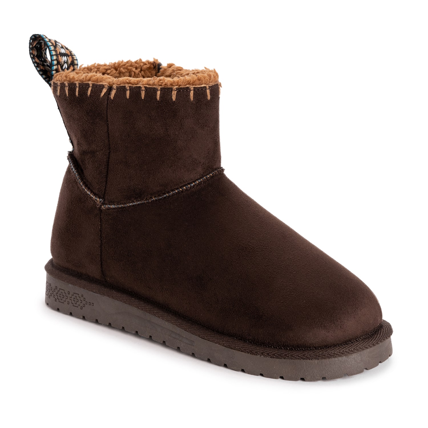 Muk Luks Womens Tatum Flat Heel Winter Boots