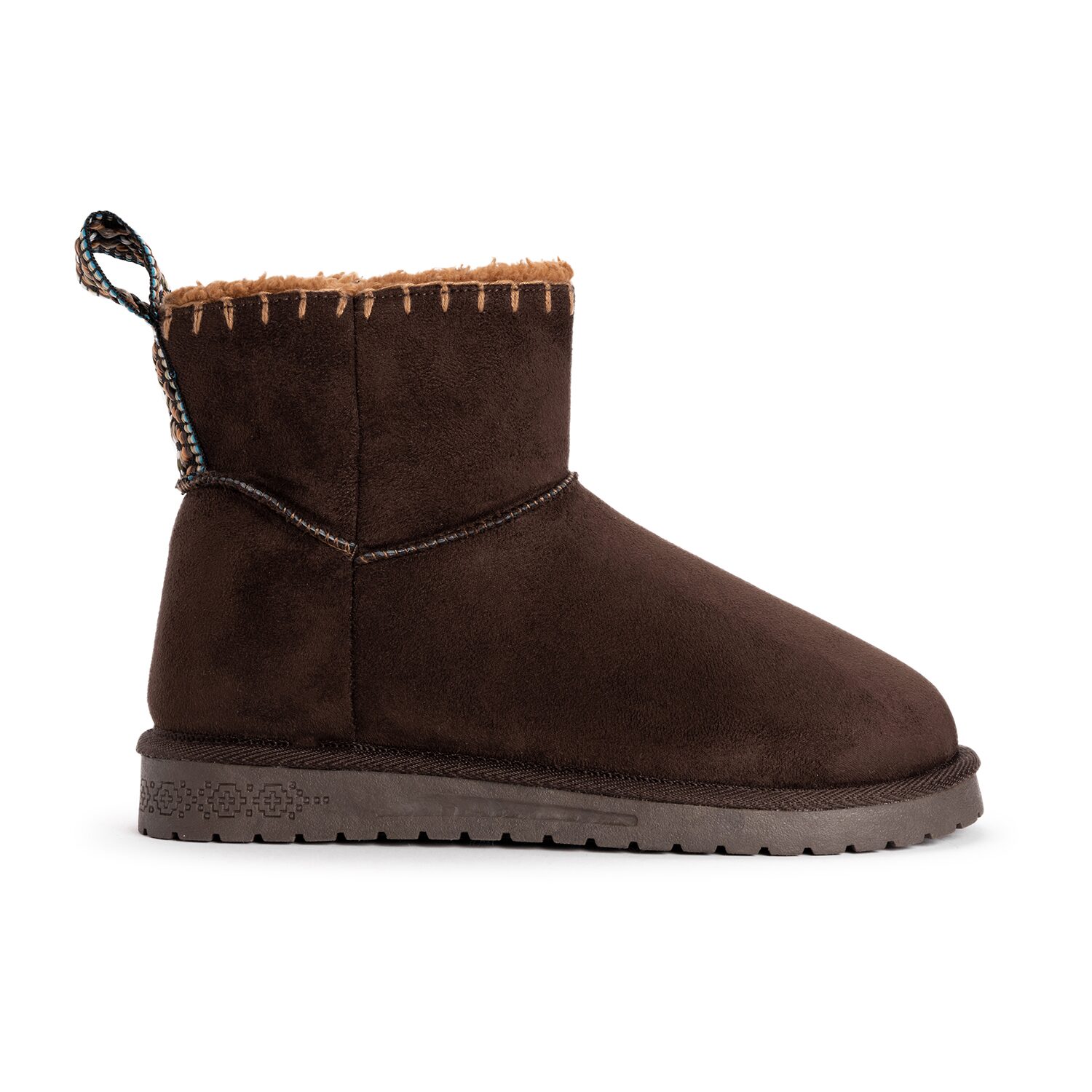 Muk Luks Womens Tatum Flat Heel Winter Boots