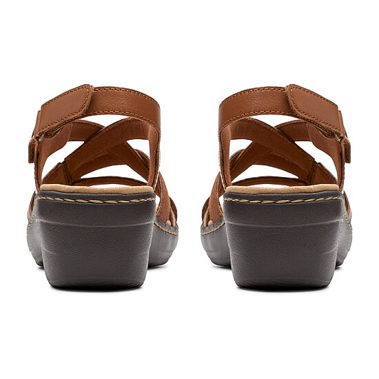 Clarks Womens Merliah Bonita Wedge Sandals