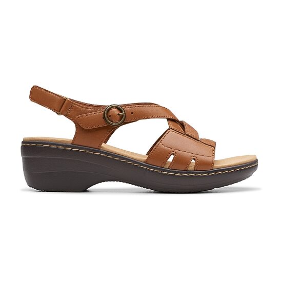 Clarks Womens Merliah Bonita Wedge Sandals