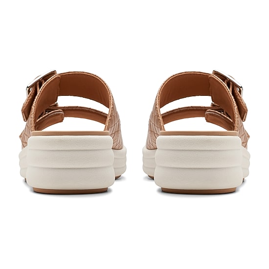Clarks Womens Drift Buckle Slide Sandals