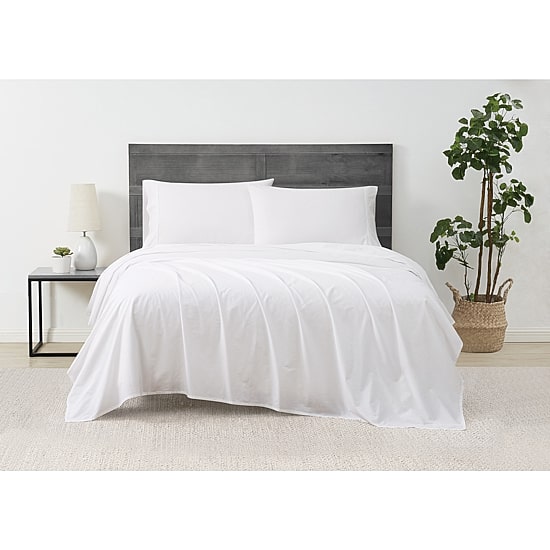 Cannon Solid Percale Sheet Set