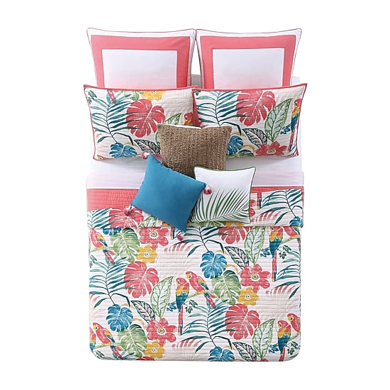 Oceanfront Resort Coco Paradise Quilt Set