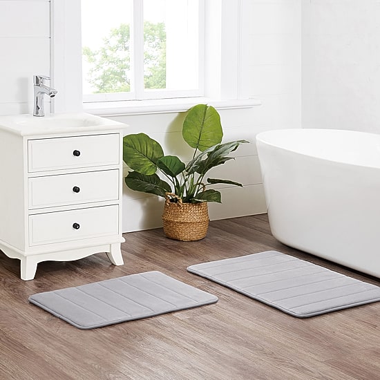 Truly Soft 2-pc. Memory Foam Bath Rug Set