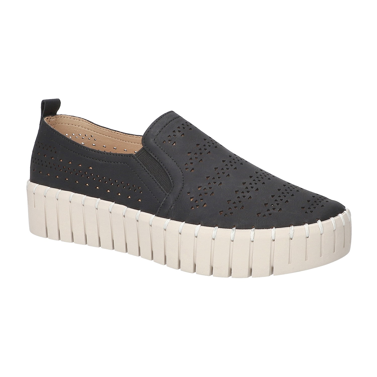 Easy Street Peppy Womens Round Closed Toe Slip-On Shoe