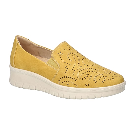 Easy Street Ying Womens Round Closed Toe Slip-On Shoe