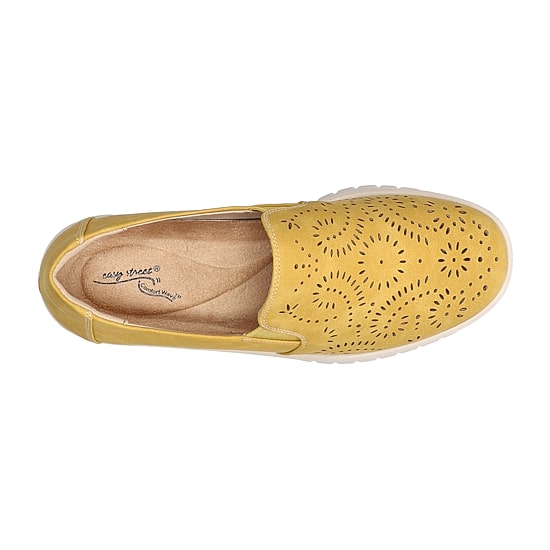 Easy Street Ying Womens Round Closed Toe Slip-On Shoe