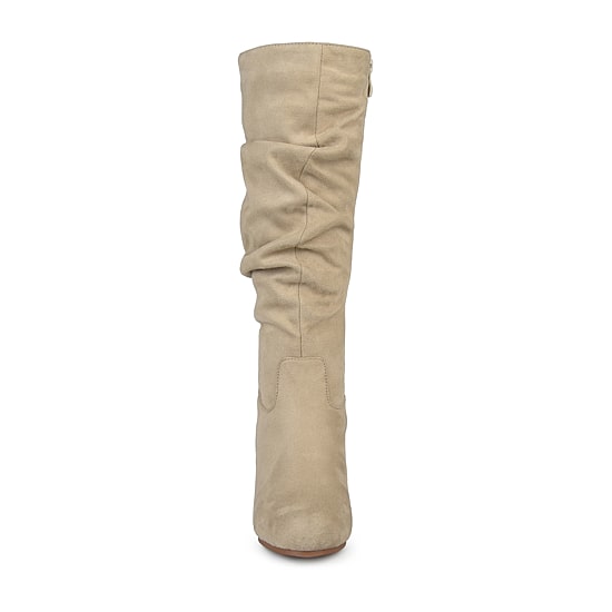Journee Collection Womens Haze Wedge Heel Slouch Boots