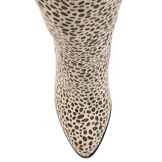 Journee Collection Womens Kyllie Stacked Heel Dress Boots