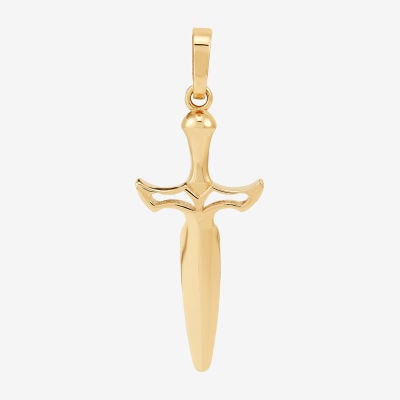 Mens 14K Gold Pendant