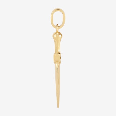 Mens 14K Gold Pendant