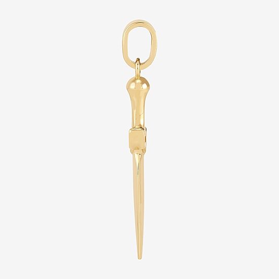Mens 14K Gold Pendant