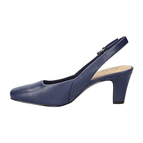 Easy Street Ritsa Womens Square Closed Toe Stiletto Heel Pumps