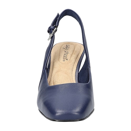 Easy Street Ritsa Womens Square Closed Toe Stiletto Heel Pumps
