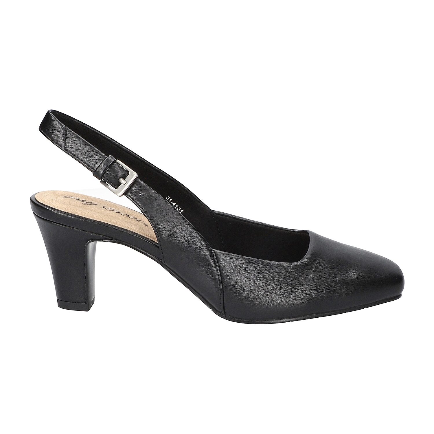 Easy Street Ritsa Womens Square Closed Toe Stiletto Heel Pumps