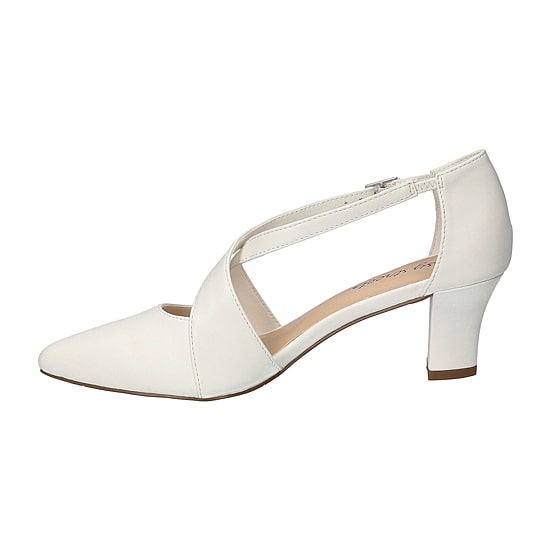 Easy Street Elegance Womens Round Closed Toe Stiletto Heel Pumps