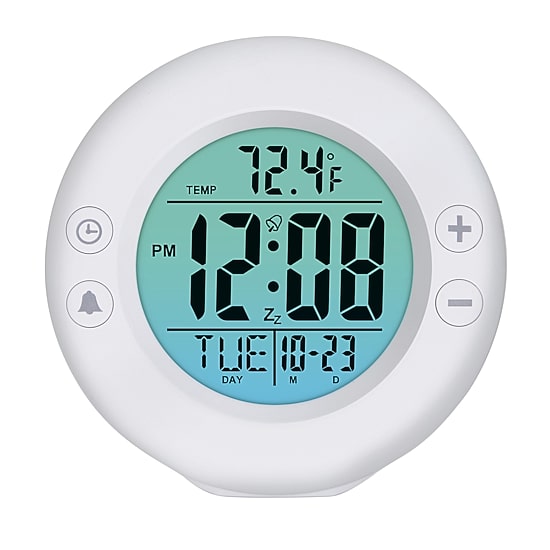 Westclox White Alarm Clock