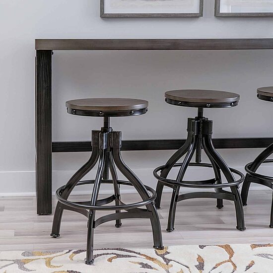 Linon Hoboken 2-pc. Swivel Bar Stool
