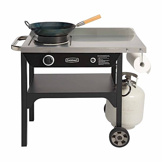 Cuisinart Outdoor Stainless Steel Wok Cooking Station