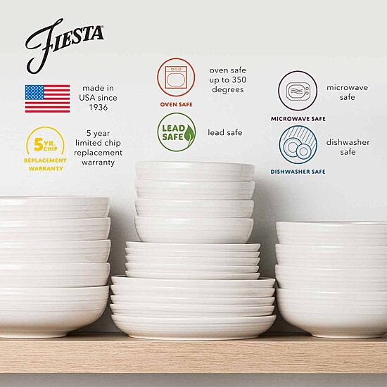 Fiesta Sunset Horizon Bistro Coupe 12-pc. Dinnerware Set