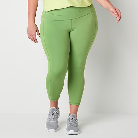 Xersion EverUltra Womens High Rise Quick Dry Plus Cropped Legging