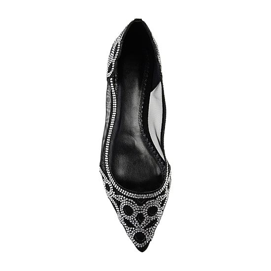 Journee Collection Batavia Womens Pointed Closed Toe Slip-On Shoe