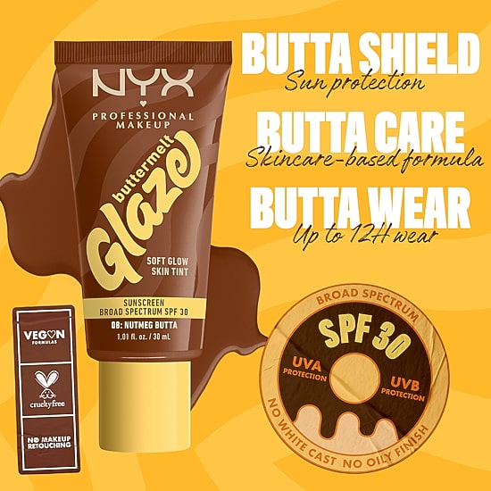 NYX Professional Makeup Buttermelt Glaze Soft Glow Skin Tint