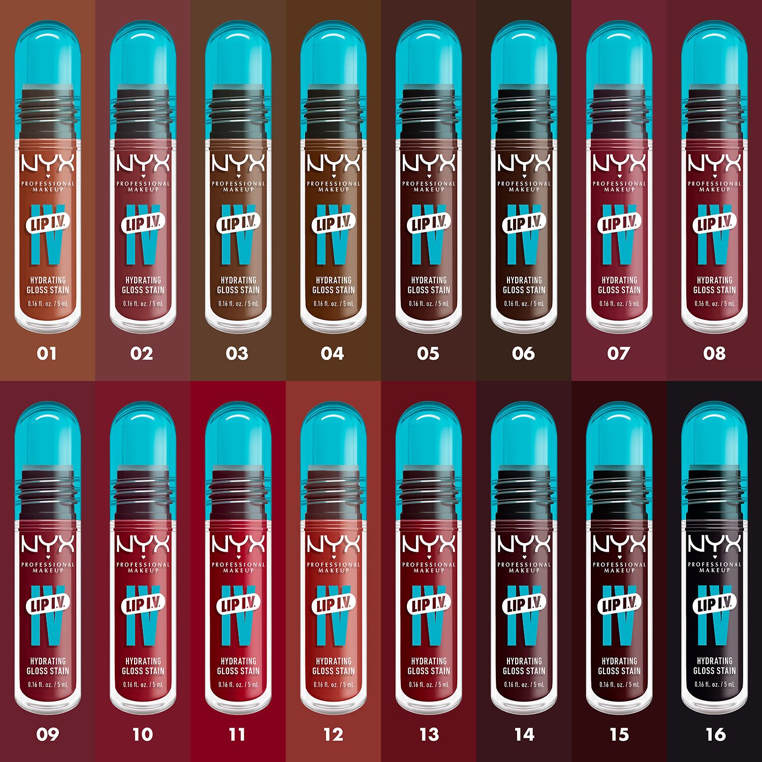 NYX Professional Makeup Lip Iv Hydrating Gloss Stain