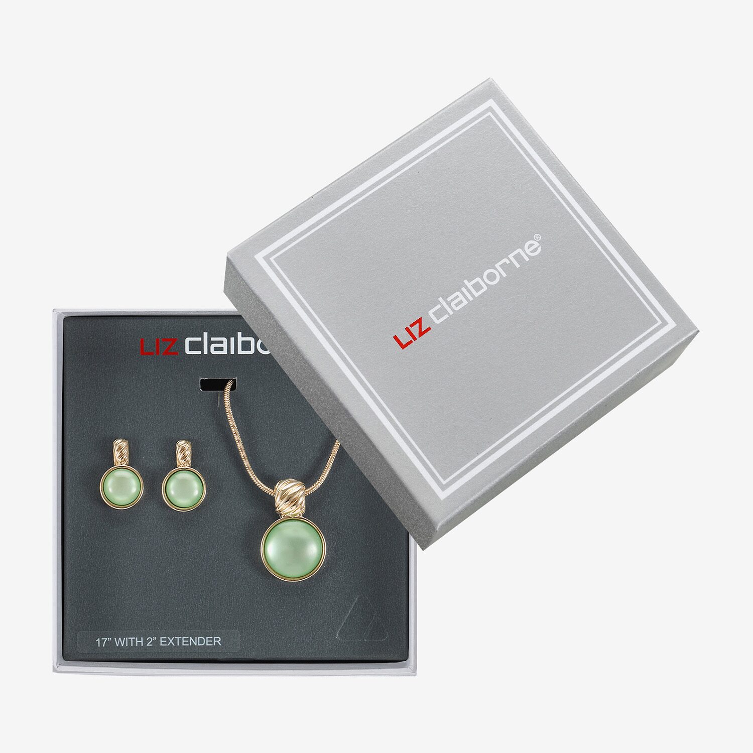 Liz Claiborne Womens Round 2-pc. Jewelry Set