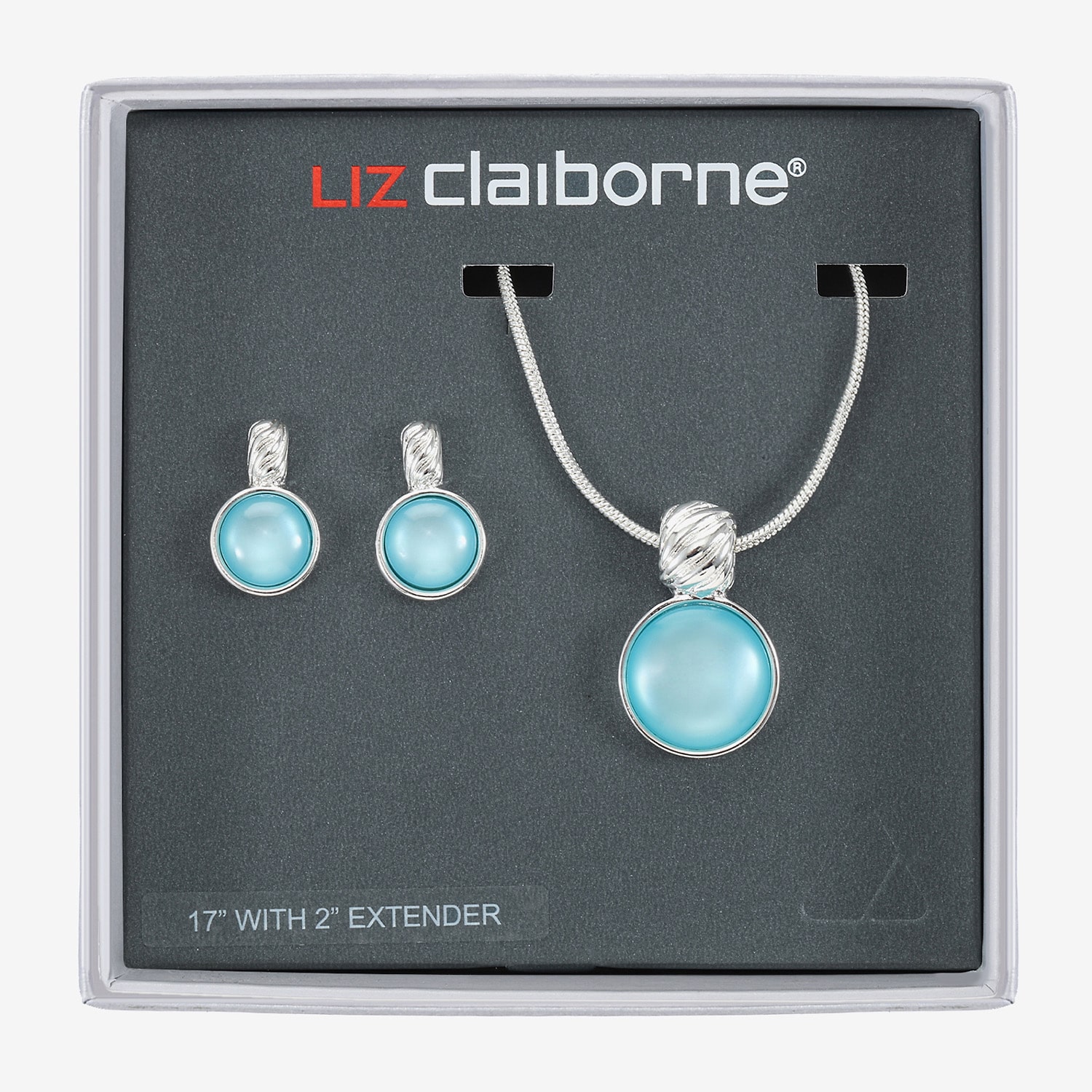 Liz Claiborne Womens Round 2-pc. Jewelry Set