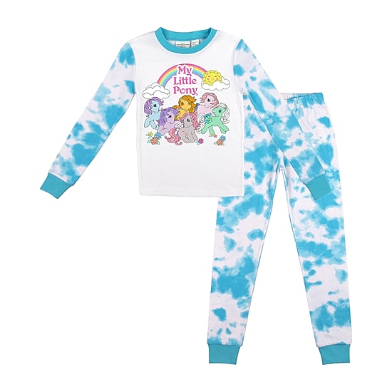 Little & Big Kid Girls My Little Pony Crew Neck Long Sleeve 2-pc. Pajama Set