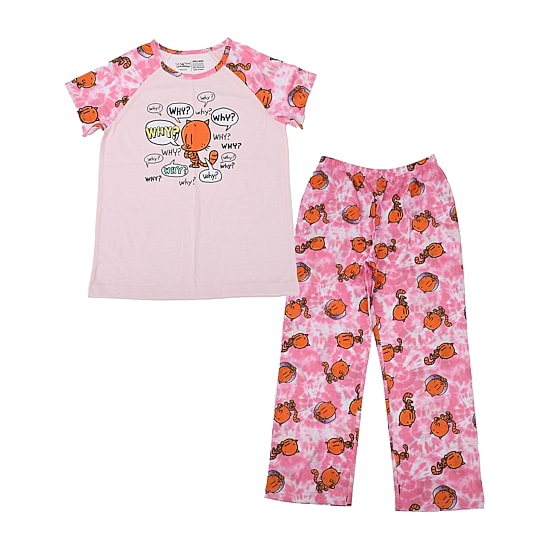 Little & Big Kid Girls Crew Neck Short Sleeve 2-pc. Pajama Set
