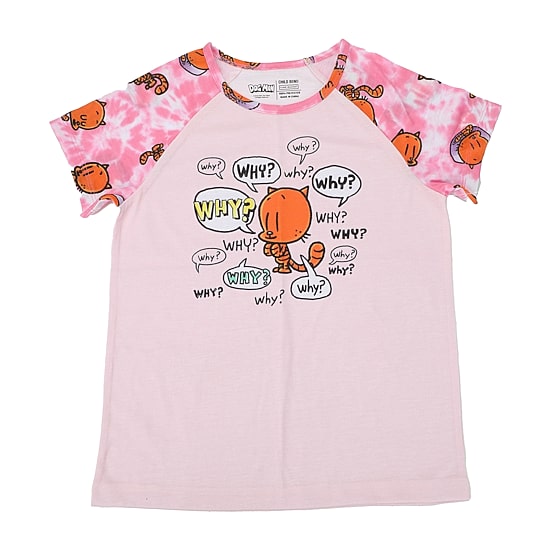 Little & Big Kid Girls Crew Neck Short Sleeve 2-pc. Pajama Set