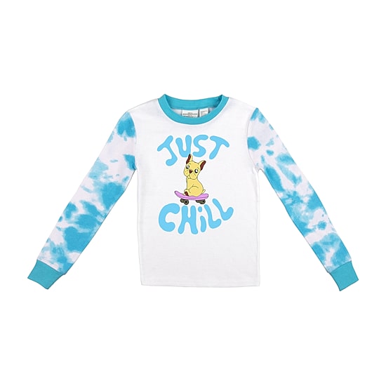 Little & Big Kid Girls Crew Neck Long Sleeve 2-pc. Pajama Set