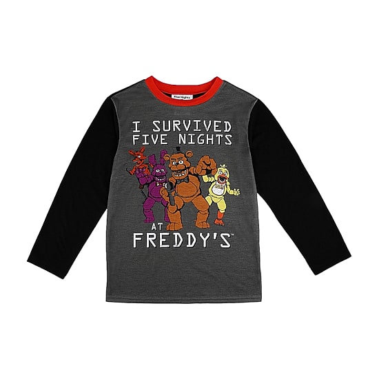 Little & Big Kid Boys Five Nights at Freddys 2-pc. Pajama Pants