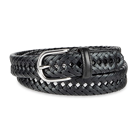 dockers men's leather braided casual and dress belt Men's Dockers Reversible Braided Leather Dress Casual Belt