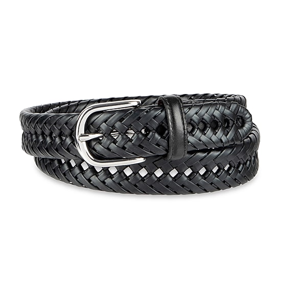 Stafford 32mm Basket Weave Mens Belt