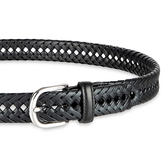 Stafford 32mm Basket Weave Mens Belt