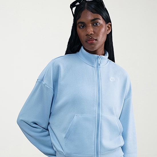 Nike Womens Fleece Lined Midweight Track Jacket