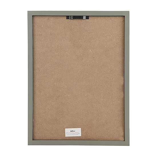 Abc Framed Book Cover Replica Gray Wooden Framed Print