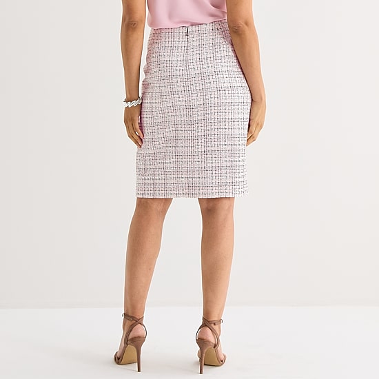 Black Label by Evan-Picone Womens Suit Skirt