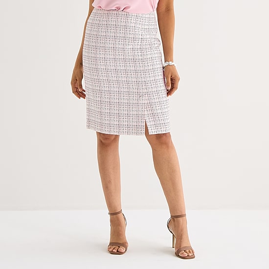 Black Label by Evan-Picone Womens Suit Skirt