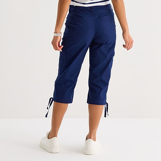 St. John's Bay Womens Straight Capri Pant