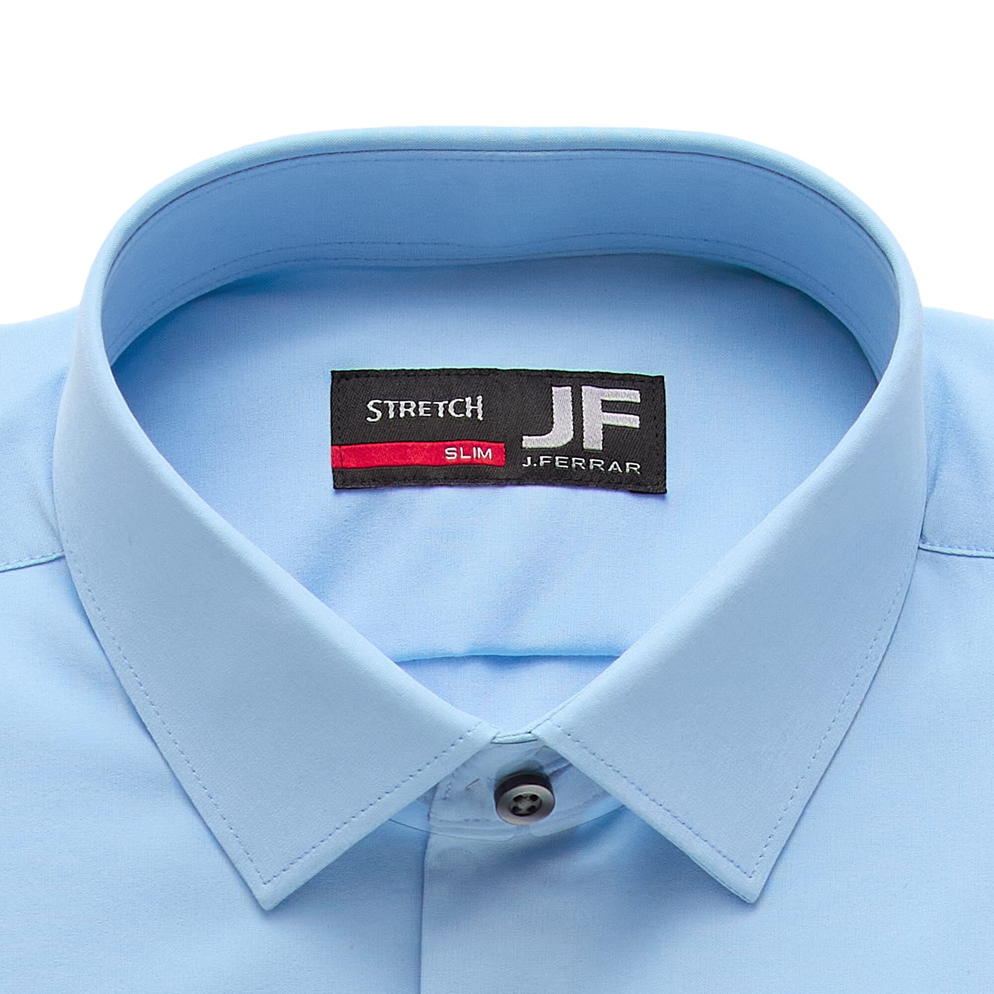 J. Ferrar 360 Stretch Performance Mens Slim Fit Fabric Long Sleeve Dress Shirt
