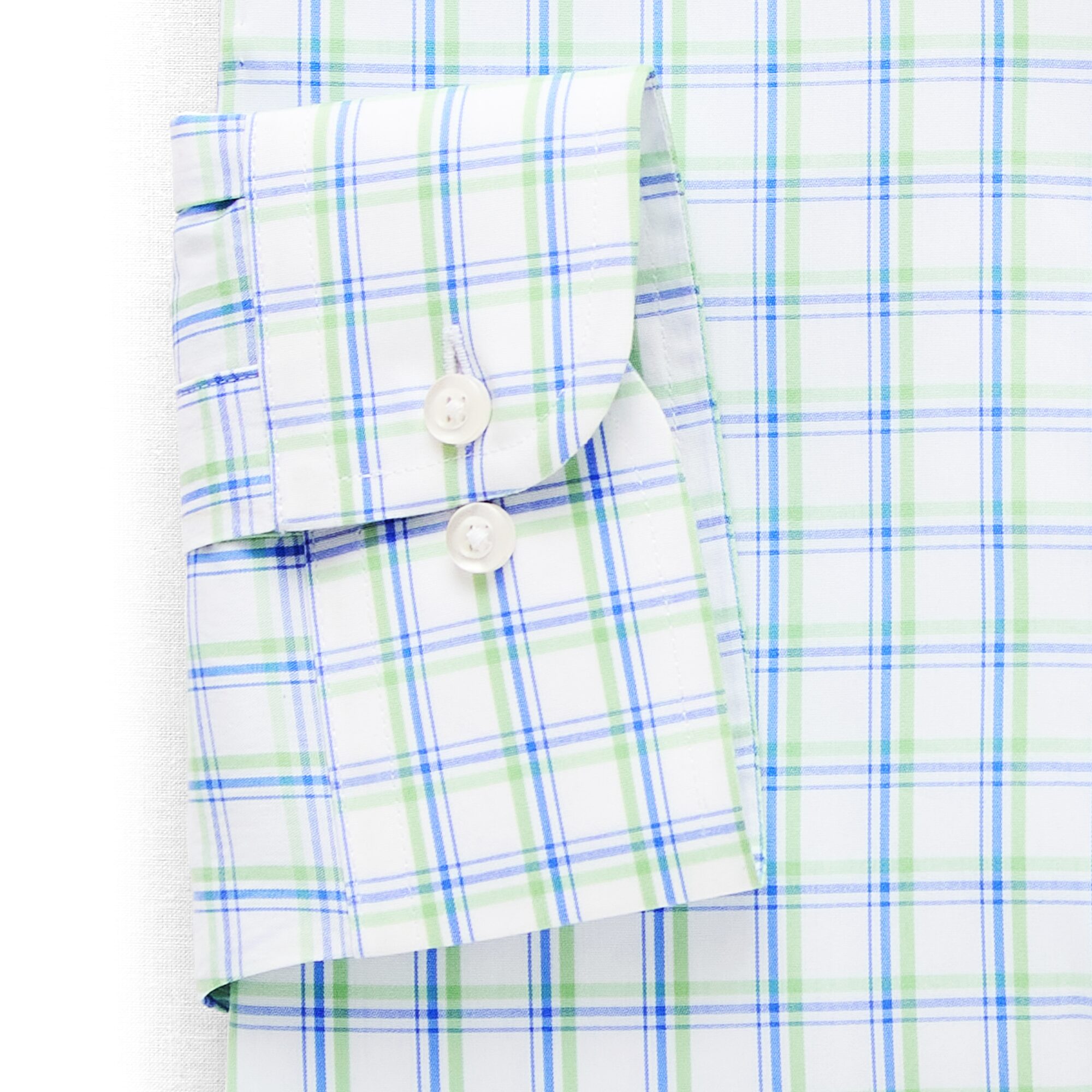 Stafford Smart Tech Big And Tall Mens Regular Fit Stretch Fabric Wrinkle Free Long Sleeve Dress Shirt