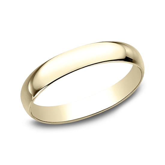 Womens 3MM 10K Gold Wedding Band
