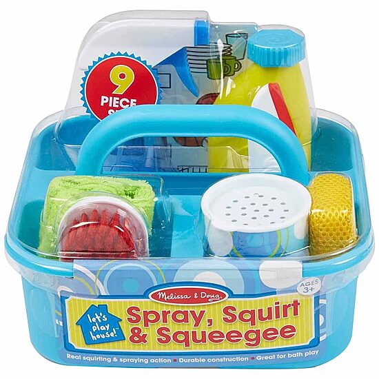 Melissa & Doug Let'S Play House Spray  Squirt & Squeegee Play Set Housekeeping Toy