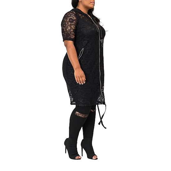 Poetic Justice Womens Plus Lightweight Shirt Jacket