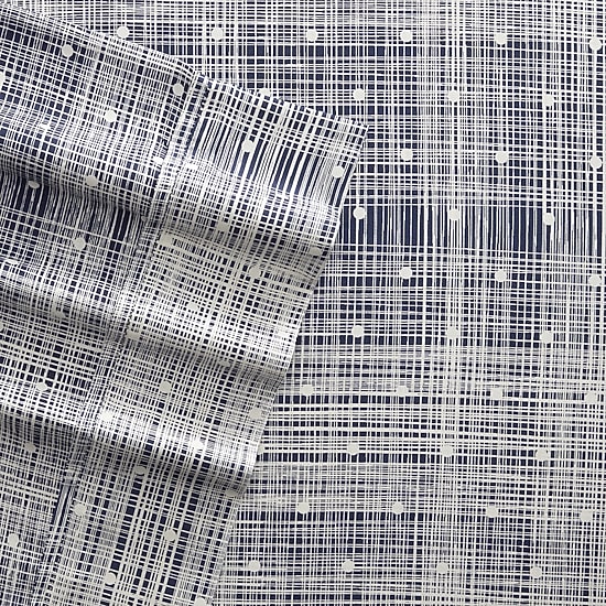 Casual Comfort™ Premium Ultra Soft Polka Dot Pattern Microfiber Wrinkle Free Sheet Set