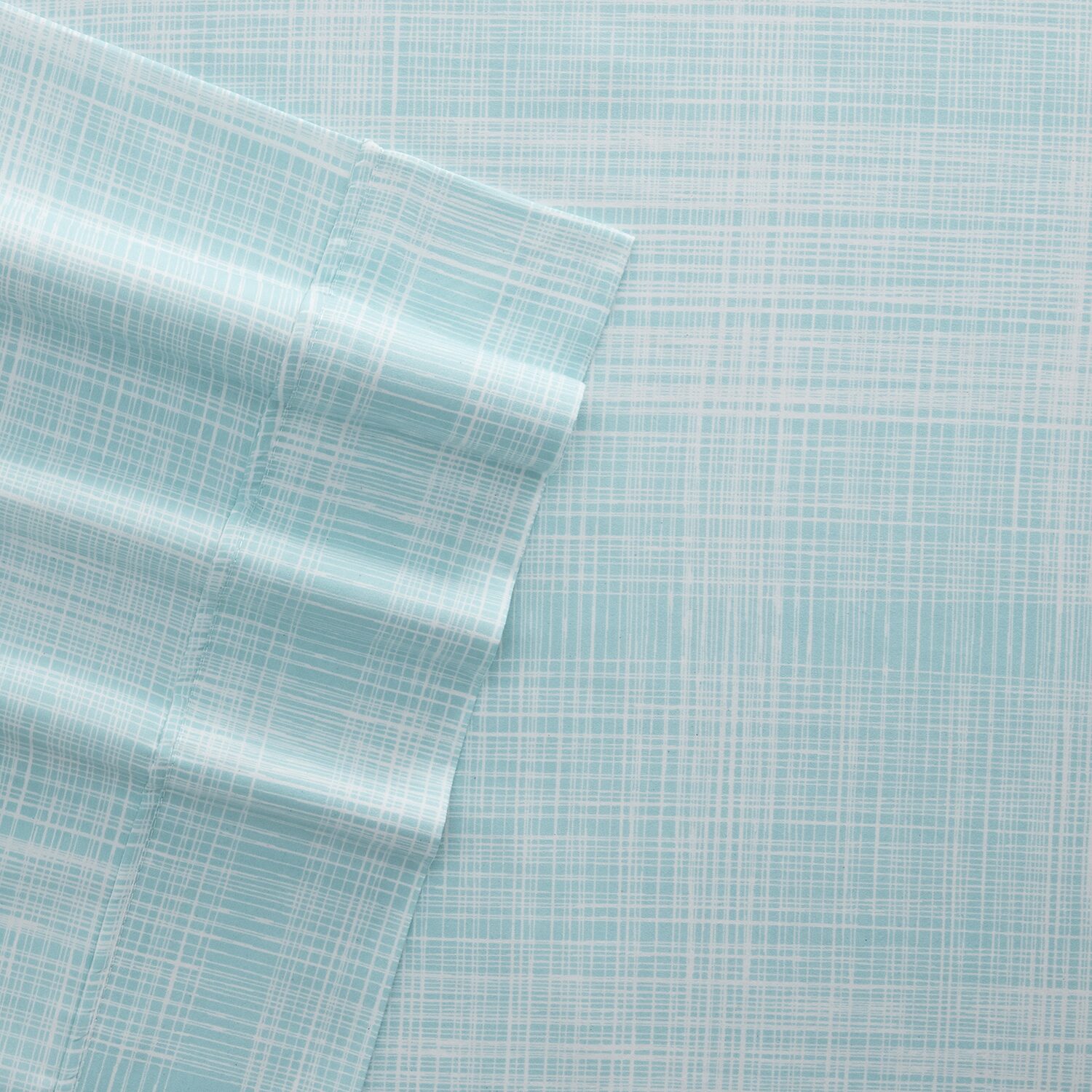 Casual Comfort™ Premium Ultra Soft Thatch Pattern Microfiber Wrinkle Free Sheet Set